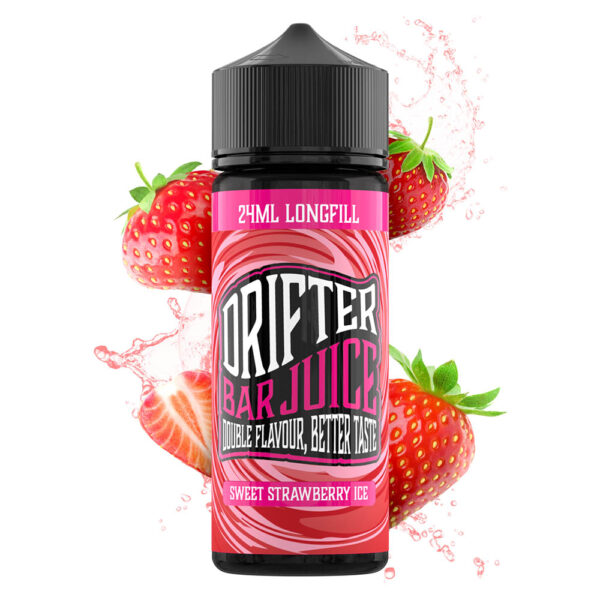 Drifter-Bar-Juice-Sweet-Strawberry-Ice-24ml-120ml-wakeandvape Sweet Strawberry Ice 24ml/120ml - Drifter Bar Juice