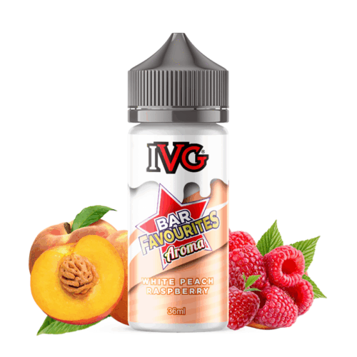 White Peach Raspberry 36ml (120ml) – IVG Flavourshots