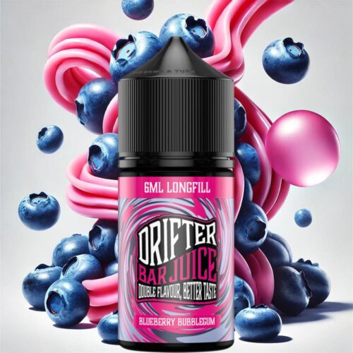 Blueberry Bubblegum 6ml (30ml) – Drifter Bar Juice Flavourshots