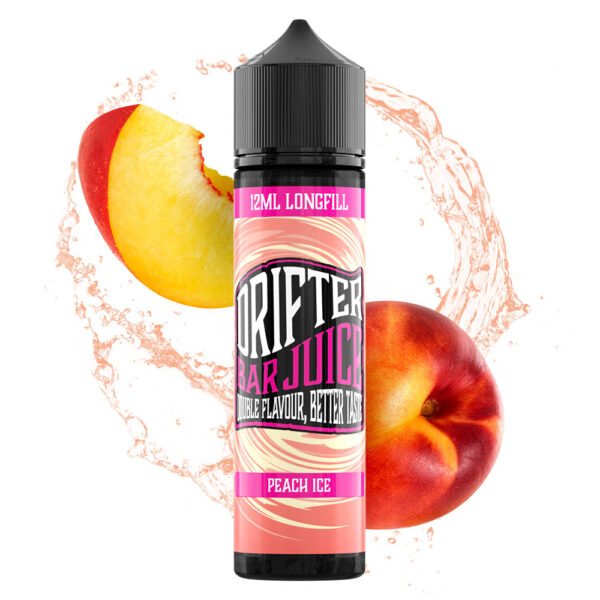 Drifter-Bar-Juice-Peach-Ice-12ml-60ml-wakeandvape Peach Ice 12ml/60ml - Drifter Bar Juice