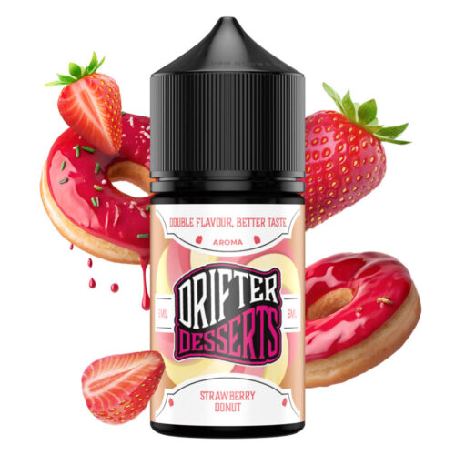 Drifter-Desserts-Strawberry-Donut-6ml-30ml-fraoula-ntonat-wakeandvape Strawberry Donut 6ml (30ml) – Drifter Desserts Flavorshots