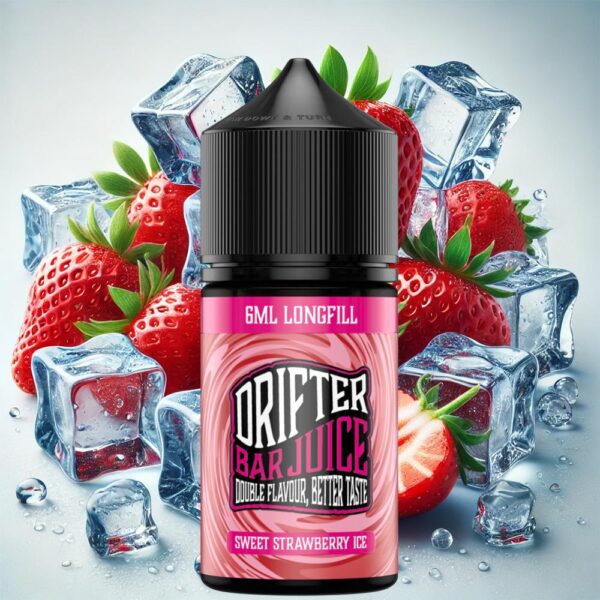 Sweet-Strawberry-Ice-6ml-30ml-Drifter-Bar-Juice-Flavourshots-fraoula-pagos-wakeandvape Sweet Strawberry Ice 6ml (30ml) – Drifter Bar Juice Flavourshots