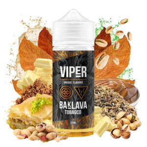 Viper-Baklava-Tobacco-30ml-120ml-Flavorshot-wakeandvape 100% 12ml/60ml – Black