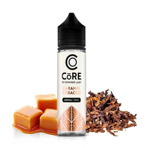 Dinner Lady Core Caramel Tobacco Flavourshot 20/60ML