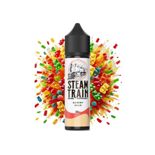 gummy-bear-disposable-edition-steam-train-20ml-60ml-wakeandvape Gummy Bear Disposable Edition 20ml/60ml - Steam Train