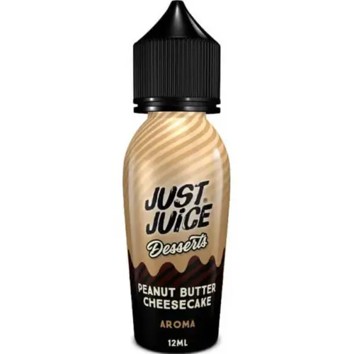 just-juice-desserts-peanut-butter-cheesecake-12ml-60ml-fystikovoutyro-tsizkeik-flavour-shots-wakeandvape.gr Just Juice Peanut Butter Cheesecake Flavor Shot 12/60ml