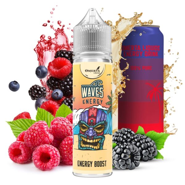 omerta-waves-energy-boost-15ml-60ml-wakeandvape Energy Boost Waves Energy 15ml/60ml - Omerta