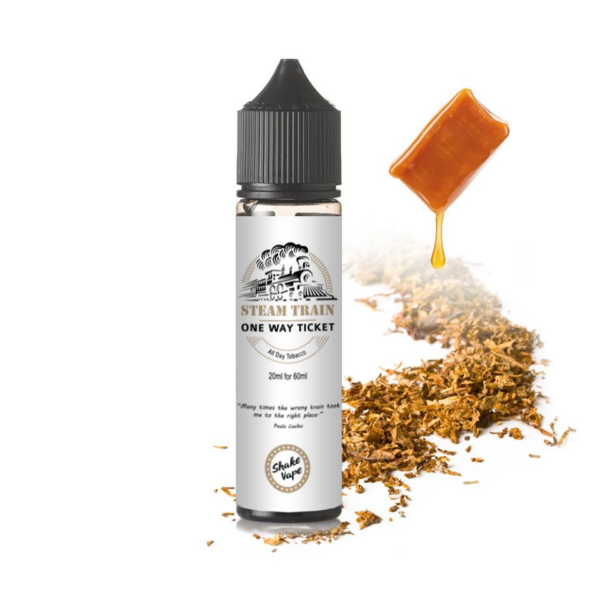 one-way-ticket-20ml-60ml-wakeandvape One Way Ticket 20ml/60ml - Steam Train