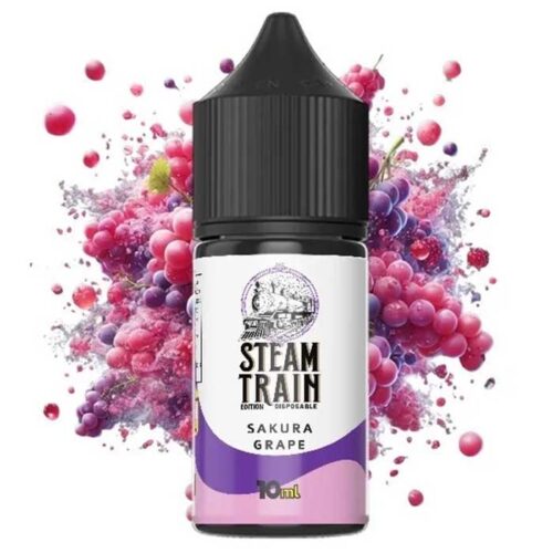steam-train-sakura-grape-vapeshot-10-30ml-stafylia-flavour-shots-wakeandvape Steam Train Disposable Edition Sakura Grape 10/30ml
