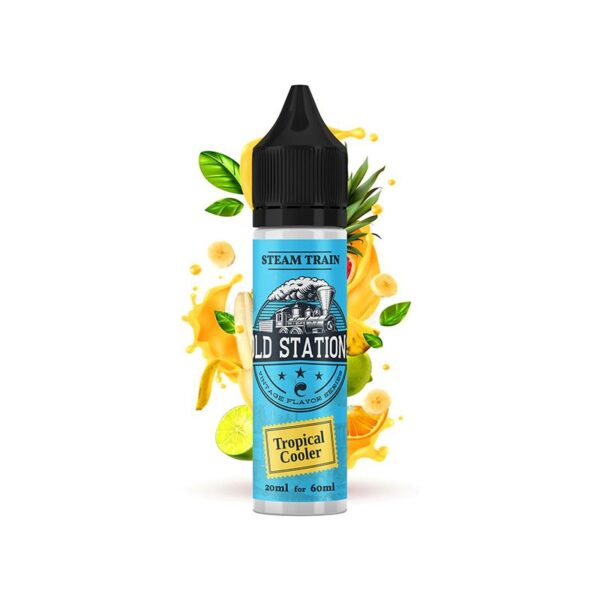 tropical-cooler-old-stations-20ml-60ml-wakeandvape Tropical Cooler Old Stations 20ml/60ml - Steam Train