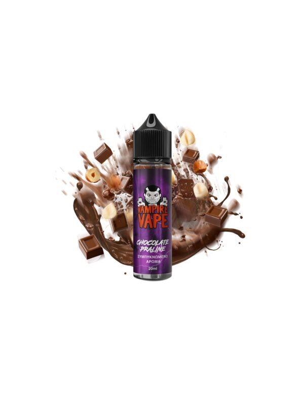 vampire-vape-chocolate-praline-flavour-shot-60ml-sokolata-fountouki-tarta-wakeandvape Vampire Vape Chocolate Praline Flavour Shot 20/60ml