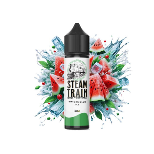 watermelon-ice-disposable-edition-steam-train-20ml-60ml-wakeandvape Watermelon Ice Disposable Edition 20ml/60ml - Steam Train