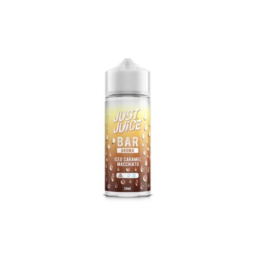 Just Juice Bar Aroma Iced Caramel Macchiato Flavour Shot 24/120ml