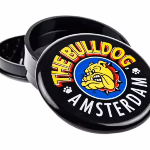 Bulldog Πλαστικό Grinder 2 Parts (Μάυρο)