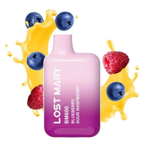 Lost Mary BM 600 Puffs Blueberry Sour Raspberry 20mg 2ml
