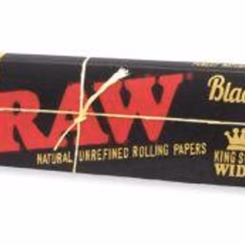 Χαρτάκια Raw Black King Size