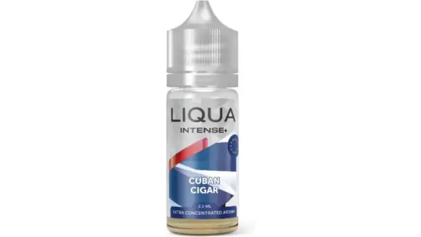 LIQUA-CUBAN-CIGAR-30ML-2,5ML-WAKEANDVAPE Υγρό αναπλήρωσης για ηλεκτρονικό τσιγάρο με πλούσια γεύση και έντονο άρωμα για μοναδική εμπειρία ατμίσματος. Κατάλληλο για όλα τα ηλεκτρονικά τσιγάρα και συμβατό με όλες τις συσκευές vape, προσφέρει ισορροπημένο χτύπημα και απολαυστικό vaping καθ’ όλη τη διάρκεια της ημέρας. Ιδανική επιλογή για όσους αναζητούν ποιοτικά υγρά αναπλήρωσης για καθημερινό άτμισμα. To liqua cuban cigar 30 ml με γεύση κουβανέζικου καπνού περιέχει 2,5ml pg. Συγκαταλέγεται στα καπνικά υγρά και υπάρχει δυνατότητα τοποθέτησης νικοτίνης.