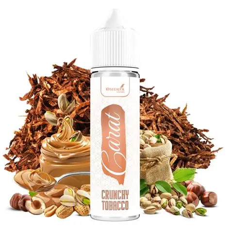 crunchy-tobacco-carat-omerta-60ml-kapnos-fystiki-wakeandvape Crunchy Tobacco Carat 10ml/60ml - Omerta