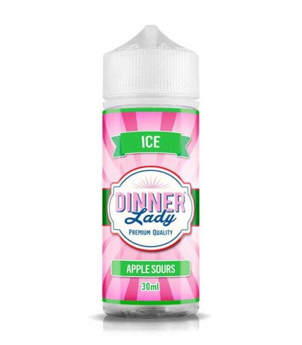 dinner-lady-apple-sours-ice-30ml-120ml-prasino-milo-pagos-flavour-shots-wakeandvape Dinner Lady Apple Sours Ice 30ml/120ml
