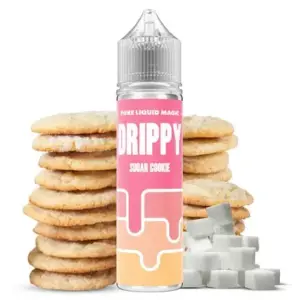 Το Drippy Sugar Cookie 20ml της Omerta Flavorshots συνδυάζει το γλυκό, μπισκοτένιο άρωμα με νότες ζύμης και ζαχαρένιου χαρακτήρα, δημιουργώντας ένα απολαυστικό γλυκό αρωματικό προφίλ. Μια επιλογή για όσους αγαπούν τις γλυκές, μπισκοτένιες γεύσεις.