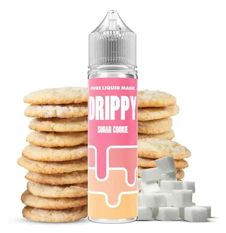 Drippy-omerta-sugar-cookie-zaxari-mpiskoto-20ml-60ml-wakeandvape Το Drippy Sugar Cookie 20ml της Omerta Flavorshots συνδυάζει το γλυκό, μπισκοτένιο άρωμα με νότες ζύμης και ζαχαρένιου χαρακτήρα, δημιουργώντας ένα απολαυστικό γλυκό αρωματικό προφίλ. Μια επιλογή για όσους αγαπούν τις γλυκές, μπισκοτένιες γεύσεις.